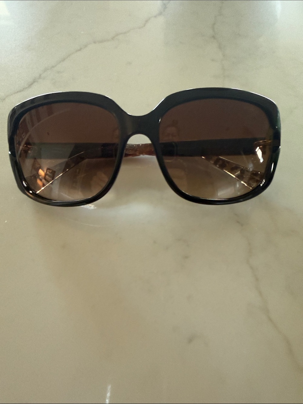 Coach Women's Oversized Sunglasses in Brown Gradient